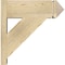Ekena Millwork Traditional Rough Sawn Arts and Crafts Outlooker, Douglas Fir, 8"W x 22"D x 22"H OUT08X22X22TRA03RDF - alternate 3